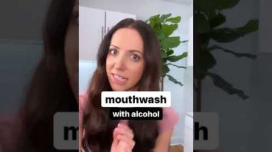 should I use mouthwash with alcohol? #shorts