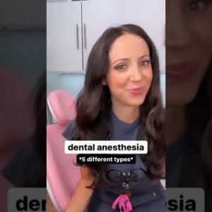 dental anesthesia #shorts