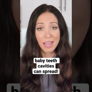 should baby teeth cavities get fillings? #shorts