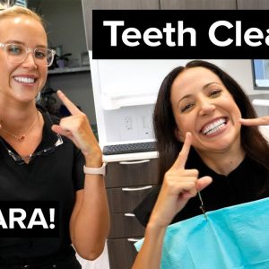 Dental Hygienist Cleans Dental Hygienist's Teeth