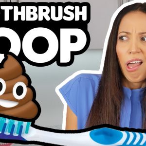 There's A Good Chance Your Toothbrush Has Poop On It...
