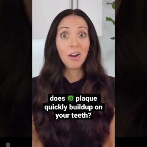 you’re not alone if plaque quickly builds up on your teeth  #shorts