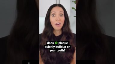 you’re not alone if plaque quickly builds up on your teeth  #shorts