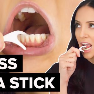 How To Use Floss Picks The Right Way
