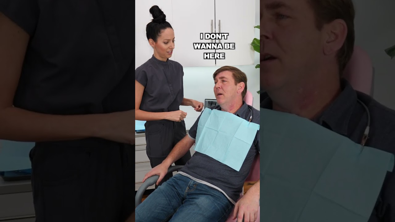 my wife forced me to the dentist #shorts - Etoners