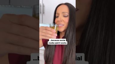 apple cider vinegar for teeth whitening?! #shorts