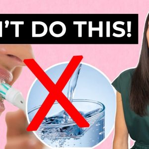 should you STOP rinsing after brushing?